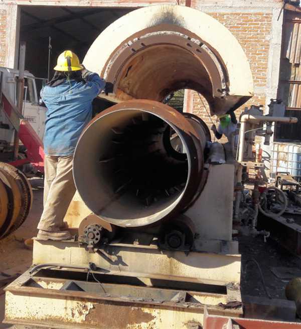 Carbon Reactivation Furnace)